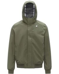 K-Way - Regular Hood Jacket - Lyst