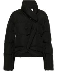 OTTOLINGER - Asymmetric Short Down Jacket - Lyst
