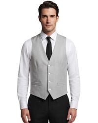 Corneliani - Ash Textured Waistcoat - Lyst