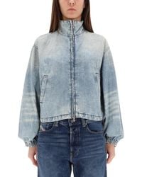 DIESEL - Zip-Front Jacket - Lyst