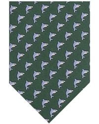 Ferragamo - Animal Print Tie - Lyst