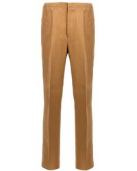 Fendi - Canvas Pants - Lyst