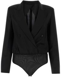 Max Mara - Wool Mirra Bodysuit - Lyst
