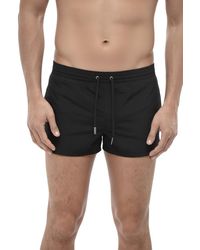DSquared² - Solid Swim Shorts - Lyst