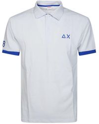 Sun 68 - Shirt Collar T-Shirt - Lyst