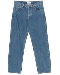 Marine Serre - Straight Leg Denim Jeans - Lyst