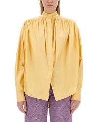 Etro - Regular Fit Stripe Pattern Blouse - Lyst