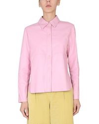 Alysi - Regular Solid Shirt - Lyst