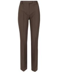 Max Mara - Regular Flat Front Pant - Lyst