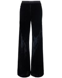 Semicouture - Regular Flat Front Pants - Lyst