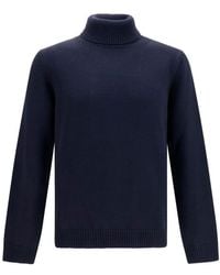 Roberto Collina - Turtle Neck Sweater - Lyst