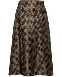 Fendi - Skirts - Lyst