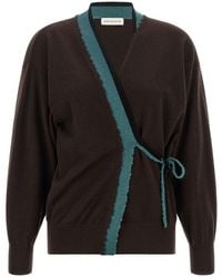 Dries Van Noten - Solid V Neck Sweater - Lyst