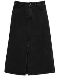 A.P.C. - Denim Skirt - Lyst