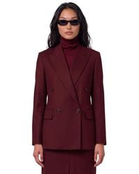 Max Mara - Double-Breasted Scenico Jacket - Lyst