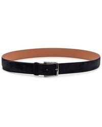 Tod's - Textured Buckle Belt - Lyst