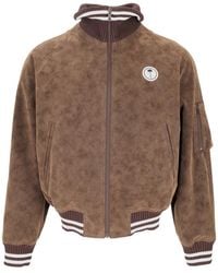 Palm Angels - Mock Collar Jacket - Lyst