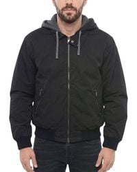 DIESEL - Solid Hood Jacket - Lyst
