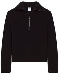 Courreges - Courregès Zipped Wool Sweater - Lyst