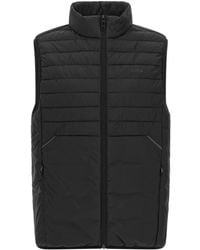 BOSS - Mock Collar Jacket - Lyst