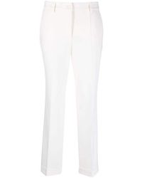 P.A.R.O.S.H. - High-Waist Tailored Cropped Trousers - Lyst
