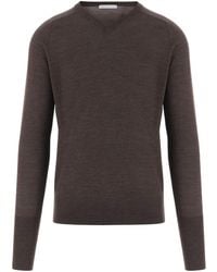 Oliver Lattughi - V Neck Sweater - Lyst