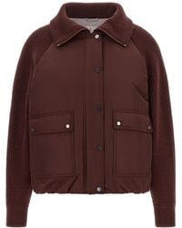 Brunello Cucinelli - Solid Shirt Collar Jacket - Lyst