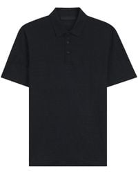 BOSS - Solid Shirt Collar Polo - Lyst