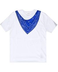 P.A.R.O.S.H. - Crew Neck Printed T-Shirt - Lyst