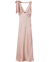 Miu Miu - Abiti Envers Satin - Lyst