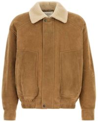 Saint Laurent - Shirt Collar Jacket - Lyst
