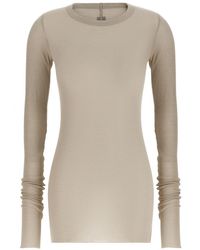 Rick Owens - Solid Crew Neck T-Shirt - Lyst