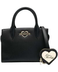 Love Moschino - Heart Logo Small Satchel - Lyst