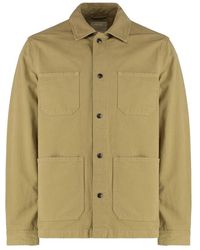 Woolrich - Regular Solid Overshirts - Lyst
