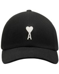 Ami Paris - Ami De Coeur Logo Baseball Hat - Lyst