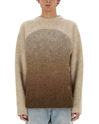 ERL - Crew Neck Sweaters - Lyst