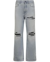 Amiri - Light Straight Flare Jeans - Lyst