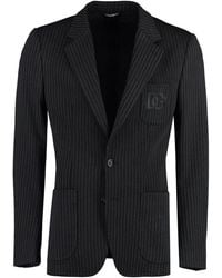 Dolce & Gabbana - Dolce & Gabbana Portofino Single-Breasted Two-Button Jacket - Lyst