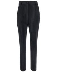 Dolce & Gabbana - Slim Flat Front Pants - Lyst