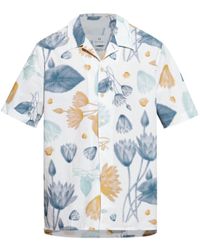 Paul Smith - Printed Cotton Shirt - Lyst