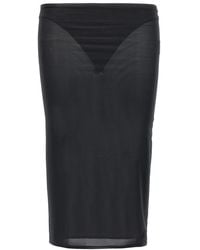 Courreges - Second Skin Skirt - Lyst