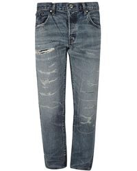 Edwin - Dark Regular Tapered Denim Jeans - Lyst