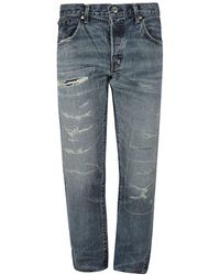 Edwin - Dark Regular Tapered Denim Jeans - Lyst