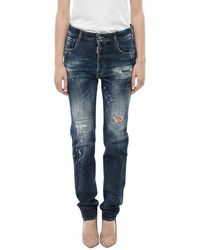 DSquared² - Regular Mid Rise Jeans - Lyst