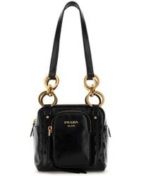 Prada - Prada Bauletto Shoulder Bag - Lyst