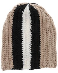 DSquared² - Striped Beanie Cap - Lyst
