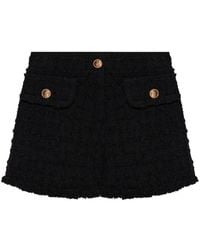 Versace - Tweed Shorts - Lyst