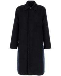 Gucci - Solid Wool Coat - Lyst