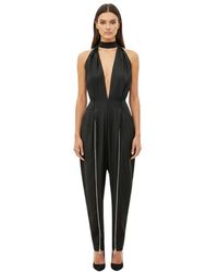 Coperni - Solid Halter Neck Jumpsuit - Lyst