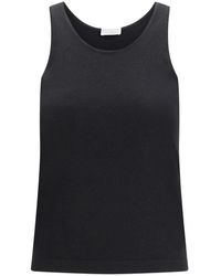 Brunello Cucinelli - Sparkling Knit Tank Top - Lyst